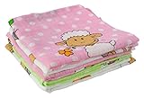 ByBoom® – Mullwindeln – Stoffwindeln – Spucktücher – Bunt – 70×80 cm – 5er Pack, 100% Baumwolle; MADE IN EU - 2