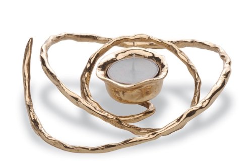 Teelicht EDEN gold - ArtNr: DWA 146 G, Messing, Mukul Goya, ISO-DESIGN