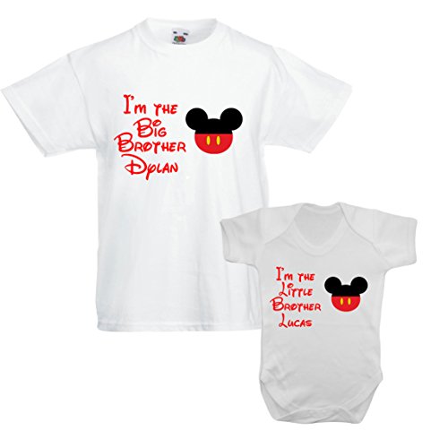 Im The Big Little Brother Sister T Shirt And Vest Desertcart Senegal