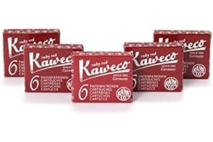 Kaweco 30 Cartuchos de Tinta roja