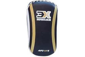 3X PROFESSIONAL CHOICE 3X Sports Boxing Strike Shield Training Thai Pad Kickboxing Krav Maga MMA Target Focus Punching Mitts (Red/Black, Single (1PCs))