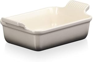 Le Creuset Heritage prostokątne naczynie, kamionka, 19 cm, 1,1 l, krzesiwo