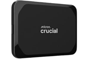 Crucial X9 SSD 1TB Esterno Portatile, fino a 1050 MB/s, compatible con PC, Mac, PlayStation e Xbox, Unità a Stato Solido Esterno, USB-C 3.2 - CT1000X9SSD902