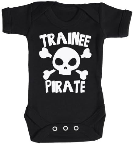 Baby Buddha - Trainee Pirate Baby Babygrow 100% Cotton