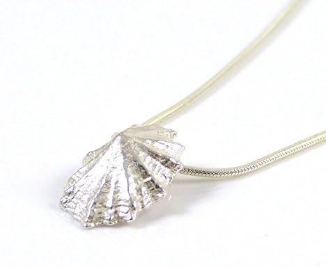 Sterling Silver Limpet Shell Pendant Necklace 18 inch