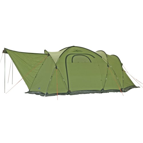 10T Carolina 6 - 6-Personen Multifunktion Geodät-Zelt mit PKW- / SUV-Heckanschluss WS=5000mm - 