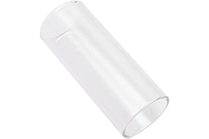 ULTNICE Glass Guitar Slide Rod Medium Bottleneck Slide for Acoustic and Electric Guitar Accessories Ideal for Kids and Adults Music Playing
