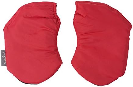 Hand Mittens/Hand Mittens/Hand Gloves/Hand Warmer for Child Scooter and Baby Pram/Pushchair/Stroller/Buggy. One-Size-fits-All Scooters and Buggies - Red