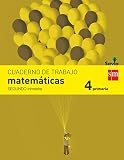 Cuaderno de matemáticas. 4 Primaria, 2 Trimestre. Savia - 9788467578515