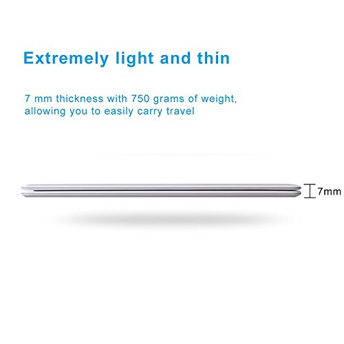 0 8 kg ultra thin lightweight 11 6 inch ultra-thin notebook computer Intel quad-core processor quiet CPU 6000 mAh Built-in wireless LAN with battery  