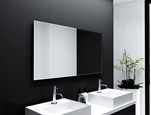 Badspiegel Designo MA4111 mit A++ LED Beleuchtung – (B) 60 cm x (H) 100 cm – Made in Germany – TIEFPREISGARANTIE Design 2017 Badezimmerspiegel Wandspiegel AKTIONSPREIS Lichtspiegel rundherum beleuchtet Bad Licht Spiegel - 6