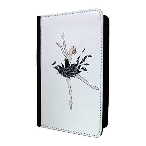 Accessories4Life Dance Music Ballet Bats Dress Passport Holder Case Cover - S914