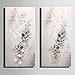 Produktbild qiumeixia1 Bild als Leinwandkopie Modern   Two Panels Bild als Leinwandkopie Vertical Print Wall Decor Home Decoration
