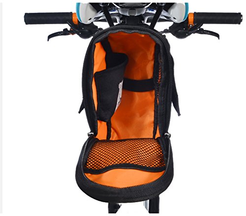 HYSENM Faltbare Satteltasche Lenkertasche Fahrradtasche Triangle Tasche Radtasche Hecktasche Schnellspanner Nylon wasserdicht regendicht kratzfest Fahrrad Rennrad - 4