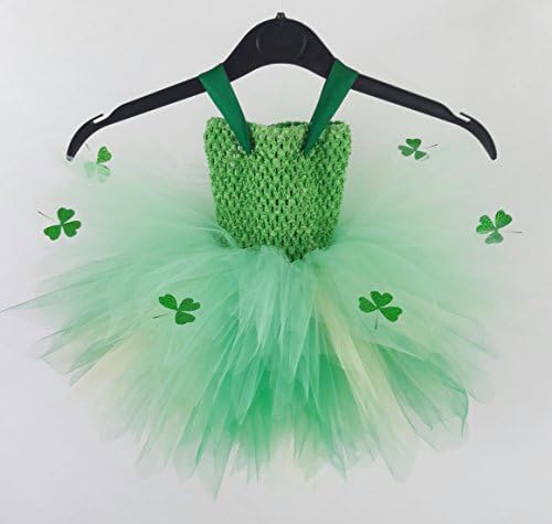 St Patricks Day Tutu Dress,Lucky Clover Tutu Dress, Shamrock Tutu Dress