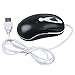 Produktbild XZANTE Verkabelte USB PC Laptop optische Maus Mouse in Schwarz und Weiss