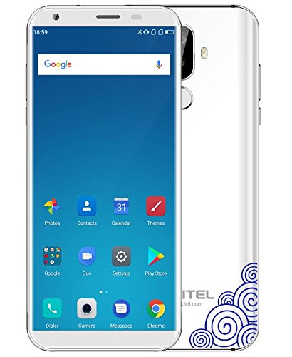 OUKITEL K5 - 5,7 pouces HD (ratio 18: 9) Android 7.0 4G smartphone, 1,5 GHz quad core 2 Go + 16 Go, 4000mAh batterie, camÃ©ras triple (5MP + 2MP + 16MP) - bianca