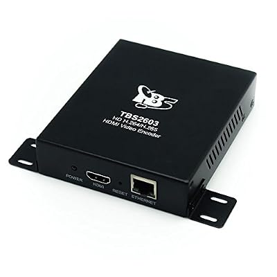 TBS®2603 Encodeur HDMI professionnel H.264 et H.265 , l'appareil le plus récent d'encodage HD audio et vidéo avec de puissantes fonctionnalités