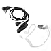 Produktbild fengwen66 Covert Acoustic Tube Hörer Headset für Motorola Gp328 Gp340 Funkgerät (Schwarz)