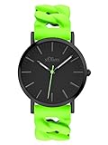 s.Oliver Unisex Erwachsene-Armbanduhr SO-3291-PQ