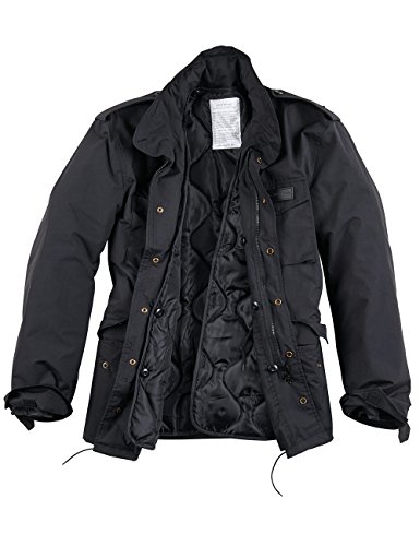 Surplus Hydro US Fieldjacket M65, schwarz, L
