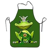 Bikini Bolsa Rana Delantales Simple Adulto Delantales Delantales para Mujer con Bolsillos Rojo