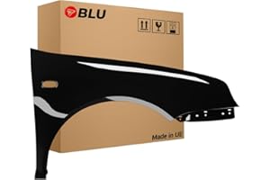 BLU Kotflügel Passend für Volkswagen Golf IV 4 L041 LO41 Rechts Schwarz | 1997-2006 | Vorderseite Vorne | Lackiert | Einbaufertig