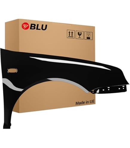 BLU Kotflügel Für Skoda Fabia I (6Y) - Vorne Links Silber 9102