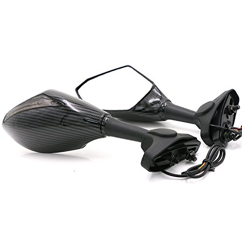 Motorrad Spiegel integrierter Turn Signal Spiegel Seite Rückspiegel Rückseite LED für Honda CBR 600 F4i 929 954 RR F1 F2 Hurricane - 2