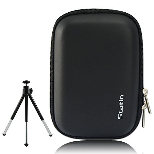 First2savvv BDX1001-6505 noir   tui housse appareil photo num  rique compact pour Canon PowerShot G9X  SX610  IXUS 285  IXUS 275  SONY DSC-HX90V HX80 HX60V  FUJIFILM FinePix XP80  XQ2   tr  pied