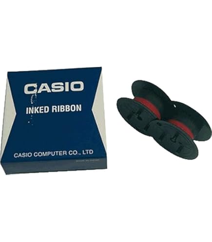 Nastro Per Calcolatrice Casio FR-620 TEC - Doppia Bobina Misura 51, Colore Nero/Rosso - Foto 6