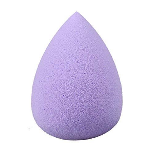 Amison 1 pc 1PC Water Droplets Soft Beauty Makeup Sponge (Purple)