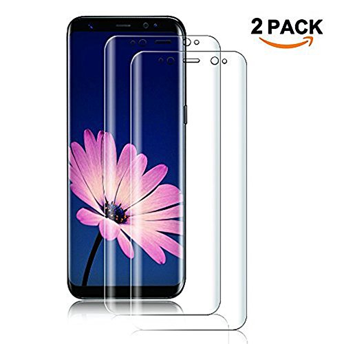 Verre Trempé Galaxy S8 [Lot de 2] LAKETA Pour Galaxy S8 Protection écran ANTI RAYURES 