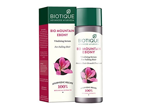 Biotique Mountain Ebony Fresh Growth Stimulating Serum for Fine and Thinning Hair