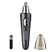 JCMASTER Electric Nose Hair Trimmer, Nose Hair Clipper with Resistant Stainless Steel, Wet and Dry Operation(Gift for Father's Day)