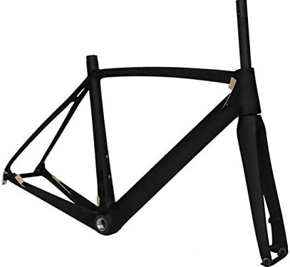 Flyxii Full Carbon 3K Matt 700C Road Bike Frameset : 52cm bicycle Frame ( for BB30 ) Fork