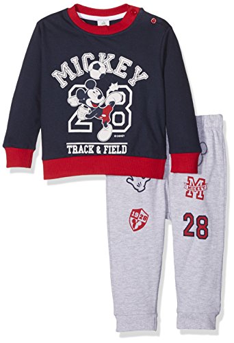 Walt Disney Baby Boys' 43203SAZ Onesie, Blue, 92 cm (Manufacturer Size:24)