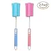 Produktbild 2 PCS Schwamm Reinigungsbürste, einziehbarer Flasche Cup Schwamm Pinsel Reiniger Küche Werkzeug