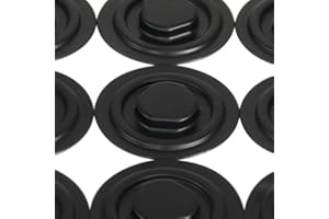 KLEBESHOP24 CD haltepunkte punti adesivi cd-clips bianco, Trasparente, Nero 50, 100, 1000 St