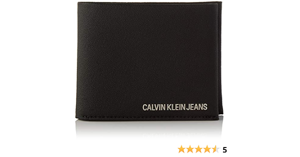 Calvin Klein Portafogli, Uomo, Nero (Black), Taglia Unica : Amazon.it:  Valigeria