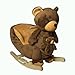 FoxHunter Animal Rocker Baby Kids Rocking Infant Toddler Child Children Toy Brown Bear New