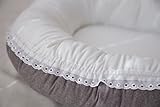 Babynest Grau meliert - 3