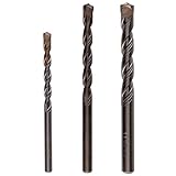 3-teiliges Hammerbohrer-Set von KEIL mit innovatievem 4-Schneiden-Konzept und MS5-Spirale bohrt schnell und exakt - selbst durch bewehrten Beton. Made in Germany.