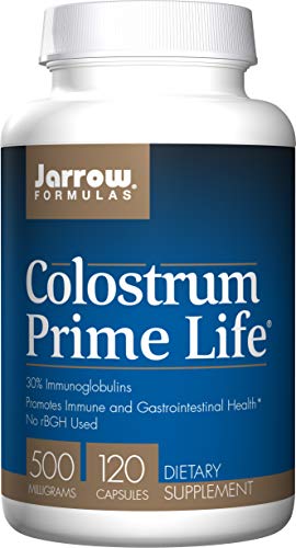Jarrow Formulas Colostrum Prime Life, 500mg - 120 Cápsulas