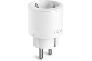 Tapo TP-Link P115 - Mini Enchufe Inteligente Wi-Fi con Monitoreo Energético, Programar el Encendido/Apagado, Ahorro Energía, Compatible con Alexa y Google Home, Color Blanco