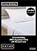 White, Cot Bed Size, 100% Egyptian Cotton Duvet Cover Set by Viceroybedding