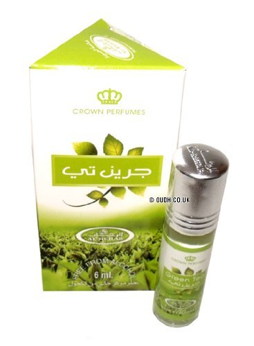 Green Tea Perfume Oil - 6ml by Al Rehab