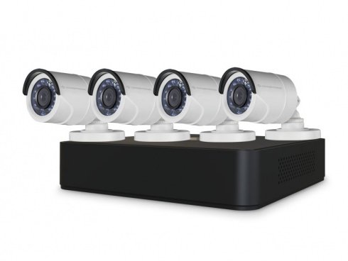 Preisvergleich Produktbild CONCEPTRONIC C8CCTVKITD10804TB 8-Channel CCTV Surveillance Kit with 4TB WD Purple HD