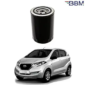 BBM High performance Oil Filter Compatible With Datsun Redi-go Petrol Engine [Random Colour]