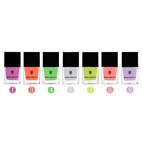 Born Pretty 10ml Peel off Liquid Tape Flüssiglatex Nagellack DIY Ungiftig&Geruchlos 7 colors - 6